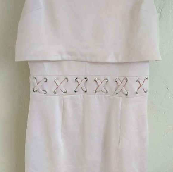 Lovers + Friends Blush Pink Suede Pristine Dress S - Picture 6 of 8